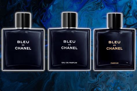 chanel bleu de chanel eau de parfum vs edt|bleu de chanel comparison.